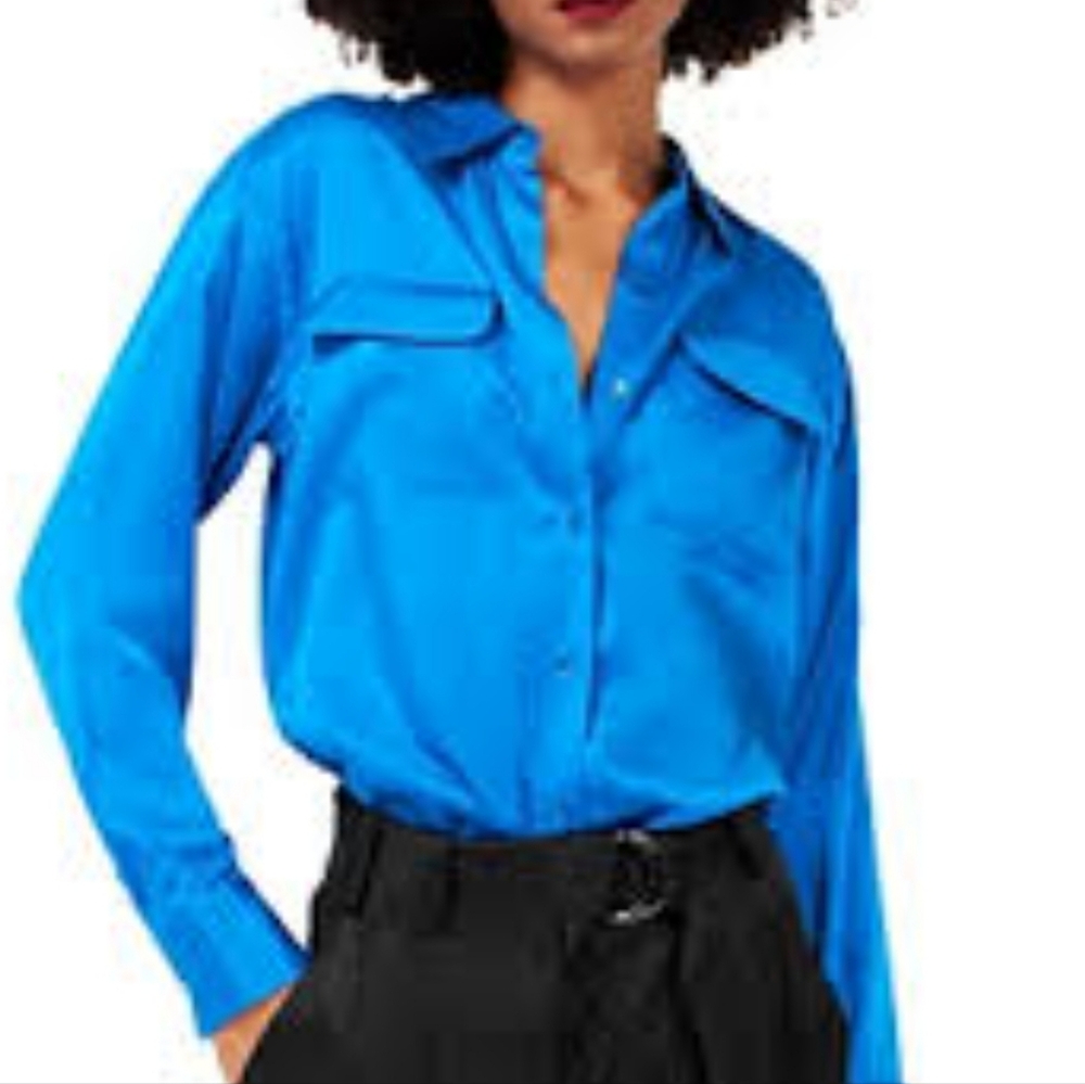 NEXX NEW YORK SILK BLOUSE SIZE S